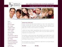 Tablet Screenshot of couplestherapybayarea.com